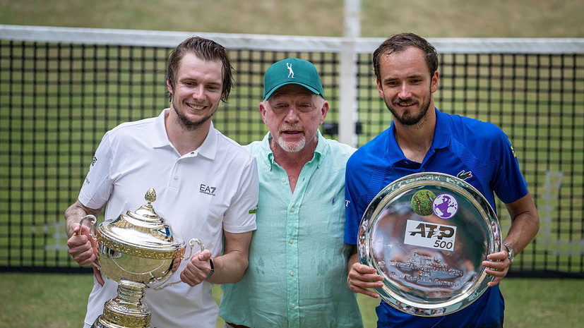 Медведев: надеюсь, Бублик попадёт в часть сетки Алькараса или Синнера на Уимблдоне