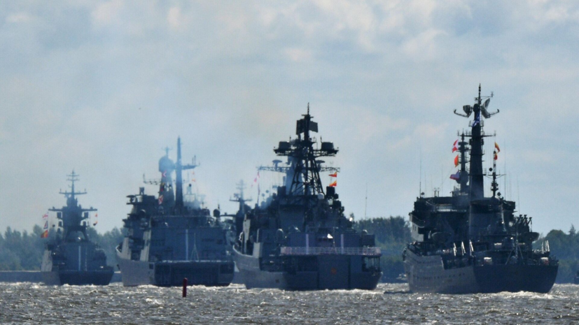 Группировка ВМФ провела учение по уничтожению противника в Балтийском море