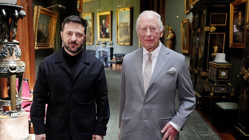 DE: Трампа разозлит визит Зеленского к Карлу III в костюме