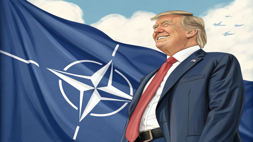 Трамп назвал себя «папочкой», без которого НАТО пришлось бы трудно