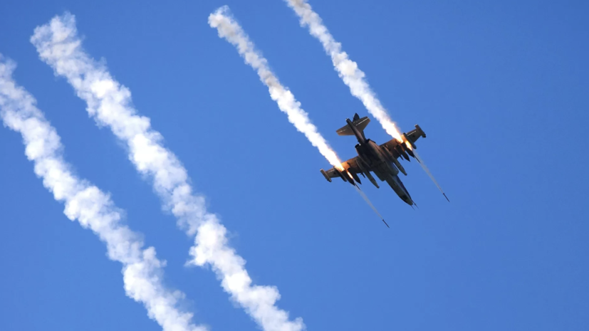 ВКС России нанесли серию ударов по укрепрайону ВСУ в районе Попова Яра в ДНР