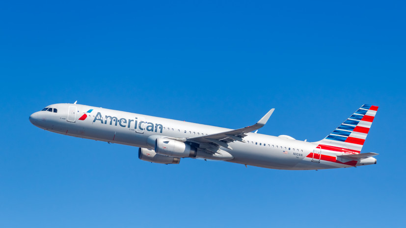 CBS: самолёт Airbus A321 вернулся в Лас-Вегас из-за загоревшегося двигателя