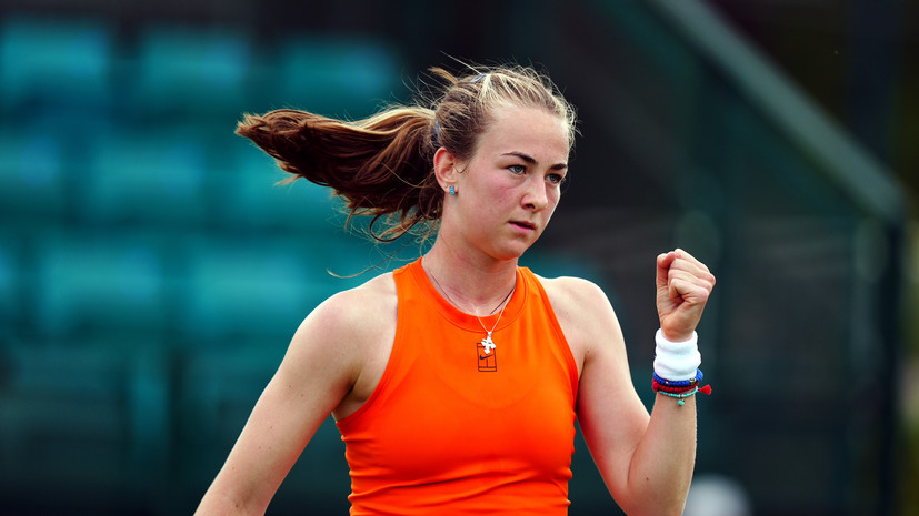 Захарова вышла в основную сетку Уимблдона