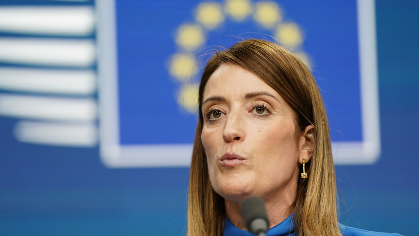 Метсола назвала вето Венгрии «плохим посланием» для Украины