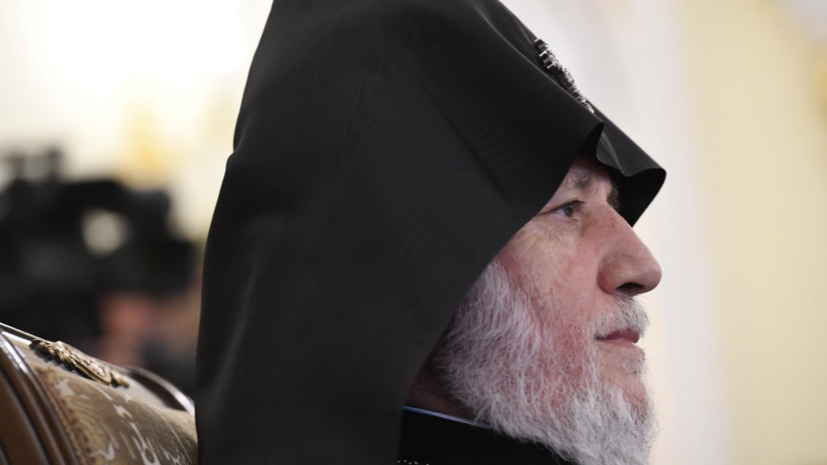 Потасовка возникла в резиденции католикоса всех армян