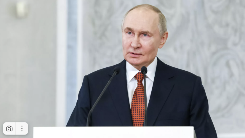 Путин: Запад под предлогом мнимой агрессивности России намерен перевооружаться