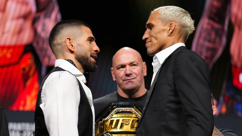 Оливейра уложился в вес и оказался легче Топурии перед поединком на UFC 317