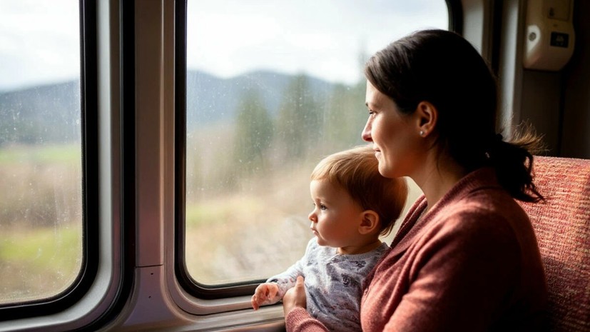 Эксперт рассказала, как путешествовать с маленьким ребёнком на поезде