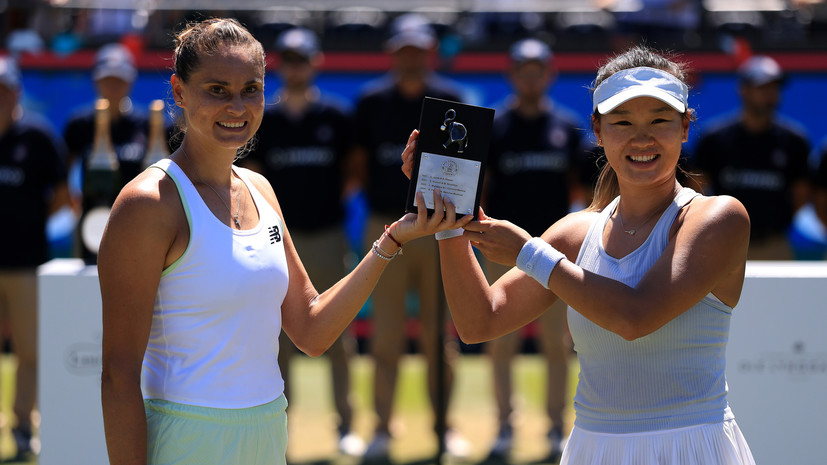 Россиянка Панова выиграла турнир WTA в Бад-Хомбурге в парном разряде