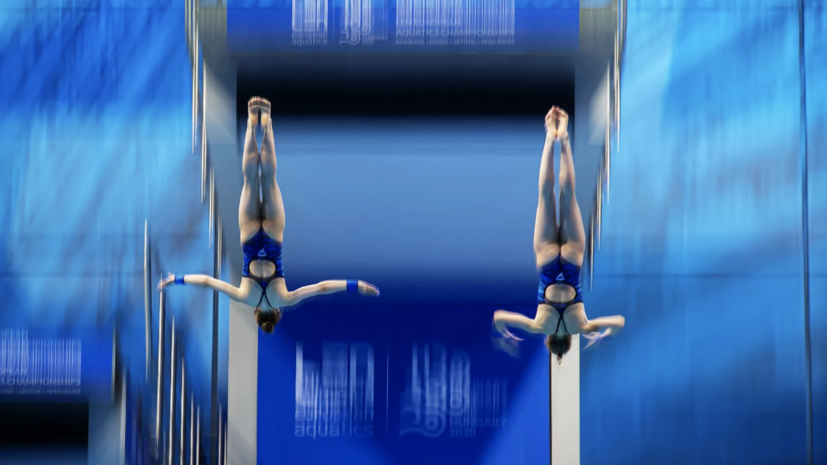 Казанцева и Трифонова победили на юниорском чемпионате Европы по прыжкам в воду