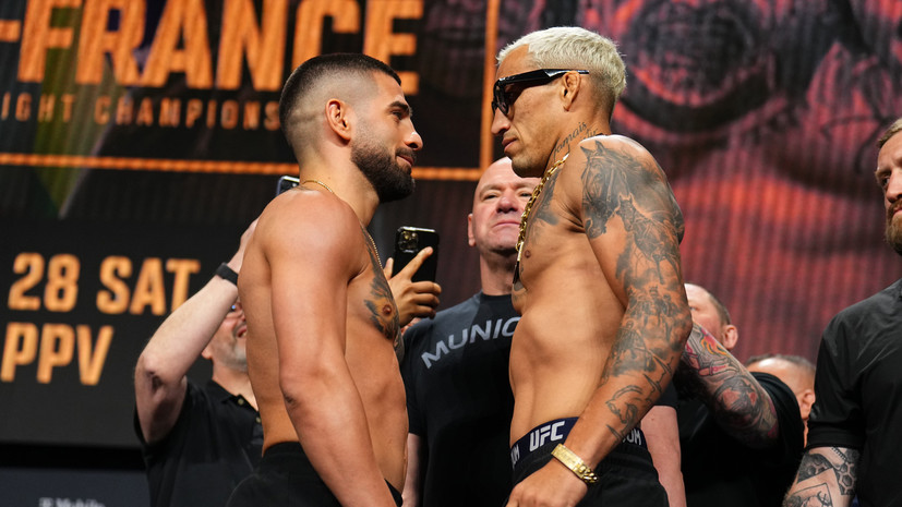 Топурия нокаутировал Оливейру и стал новым чемпионом UFC в лёгком весе