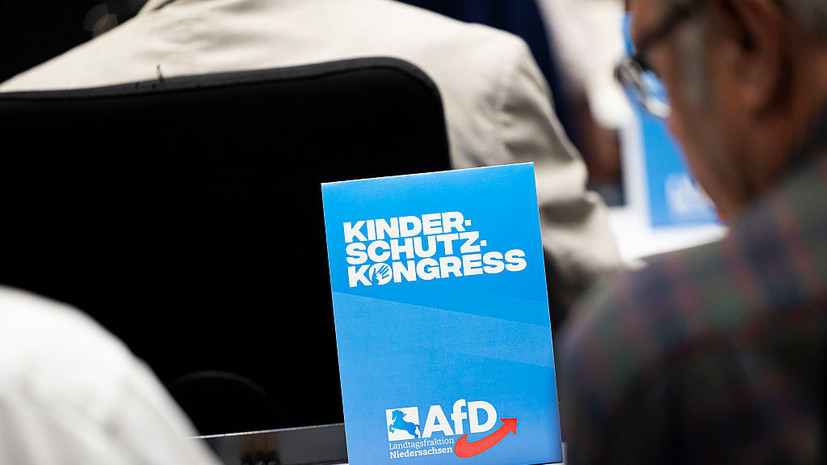 Welt: партия «Зелёные» призвала созвать конференцию МВД для запрета АдГ