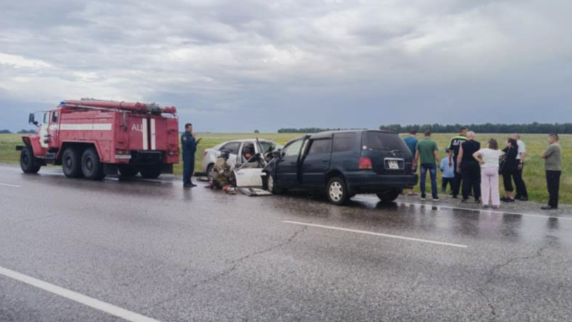 В Алтайском крае в серьёзном ДТП погибли шесть человек, в том числе трое детей