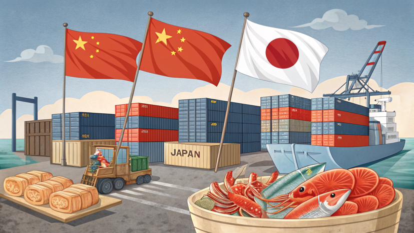 Китай снимает запрет на импорт морепродуктов из Японии после двух лет ограничений