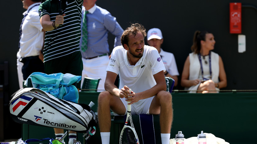 Медведев — о вылете с Уимблдона: желаю Бонзи играть так и дальше