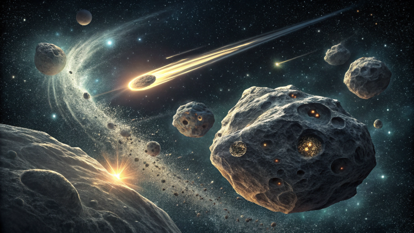 Эксперт рассказал о возможности использования астероидов в военных целях