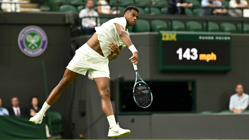 Французский теннисист установил рекорд Уимблдона по скорости подачи