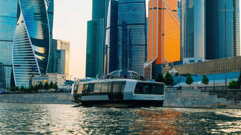 В Москве обновили схемы регулярных маршрутов водного транспорта
