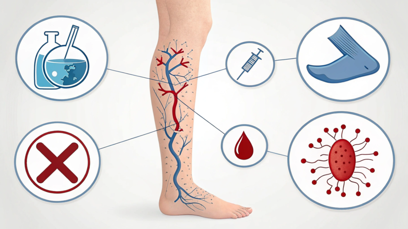 Нутрициолог Сергеева перечислила риски развития венозной недостаточности