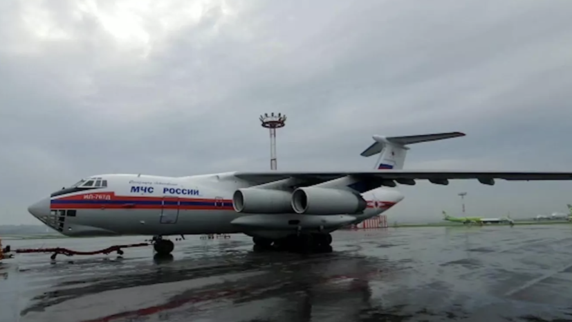 Самолёт МЧС России прибыл в Ижевск за пострадавшими от атаки ВСУ
