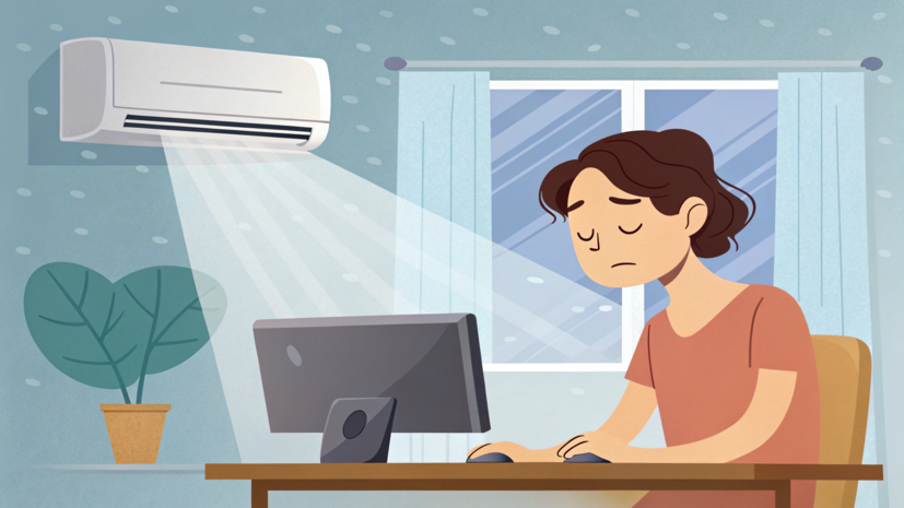 Специалист Горбачёва: синдром сухого глаза может развиться из-за кондиционера