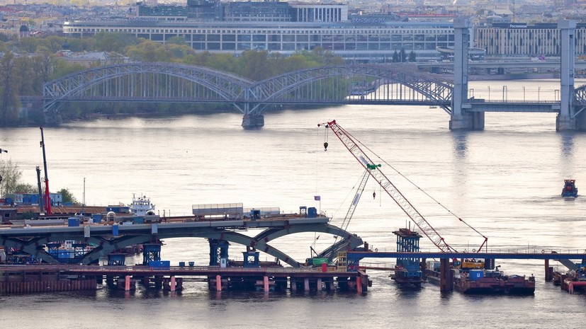 В Петербурге оборудуют подъёмный механизм Большого Смоленского моста