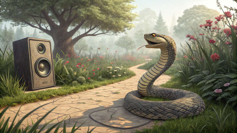 Биолог Берзин: садоводы могут отпугнуть гадюк мощным динамиком