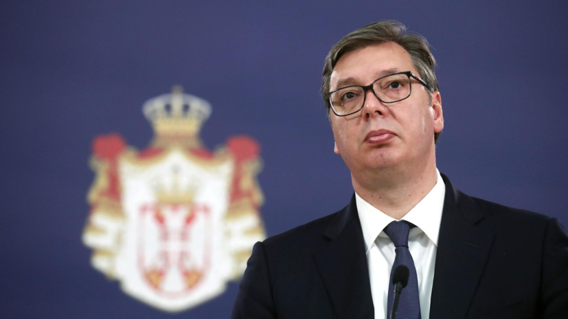 Вучич заявил об ослаблении поддержки уличных протестов в Сербии