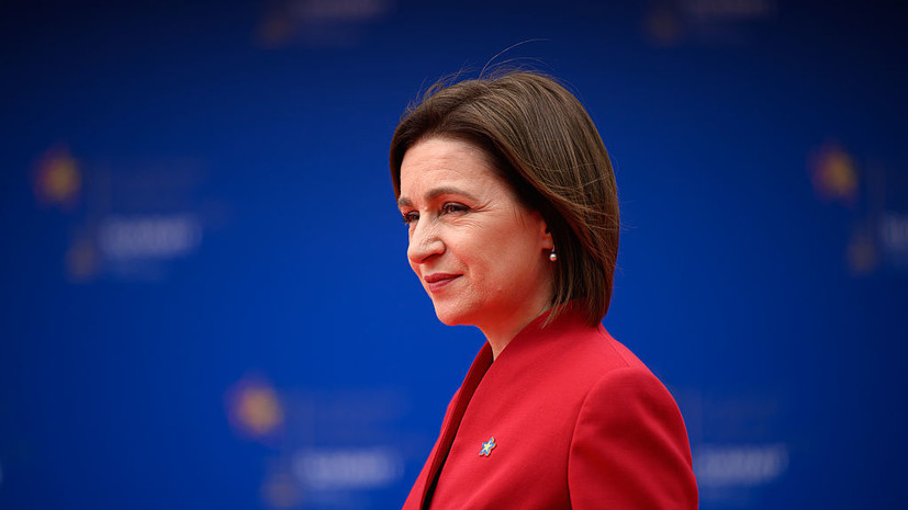Санду: Молдавия будет вести переговоры о вступлении в ЕС вместе с Украиной