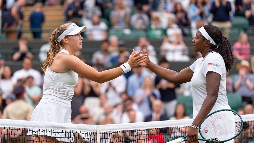 Андреева и Шнайдер уступили Калинской и Кырсте в 1/8 финала Уимблдона в парном разряде