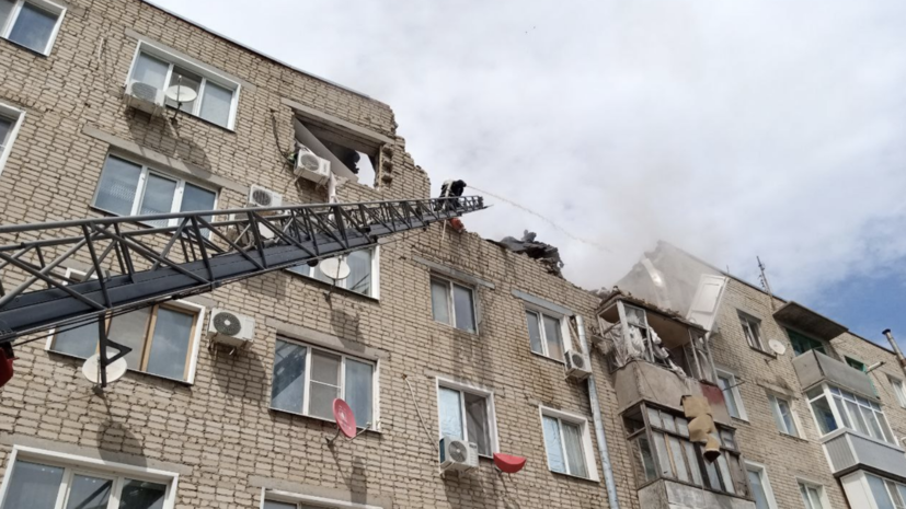 В Ершове частично обрушился этаж в многоквартирном доме
