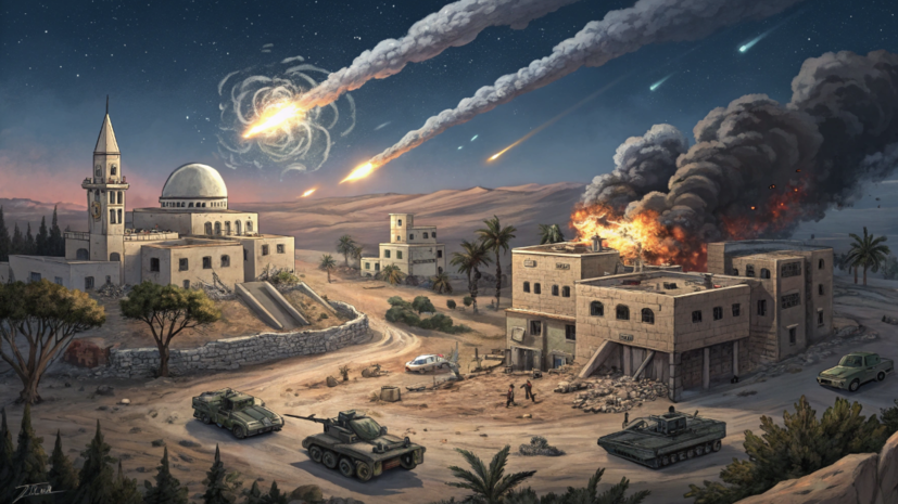 MWM: Иран ударил по пяти военным базам и 40 объектам инфраструктуры Израиля