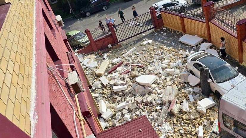 Хинштейн подтвердил взрыв в многоэтажном доме в центре Курска