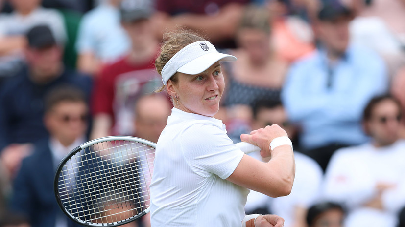 Самсонова победила Бузас-Манейро и впервые вышла в четвертьфинал Уимблдона