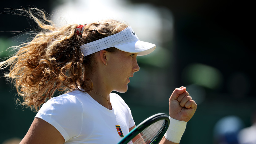 Андреева победила Наварро и вышла в четвертьфинал Уимблдона
