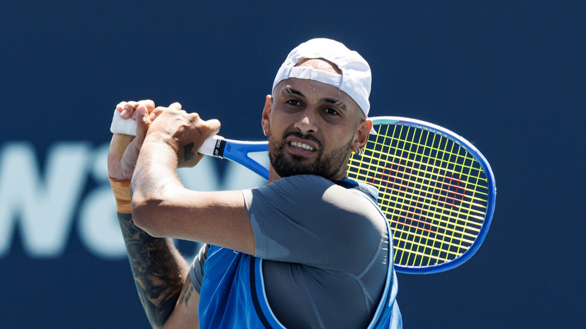 Кирьос рассказал о планах провести очный матч с Соболенко