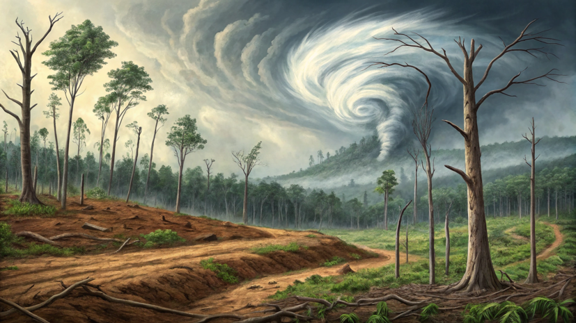 Профессор Юрасов: вырубка лесов увеличивает силу ураганов