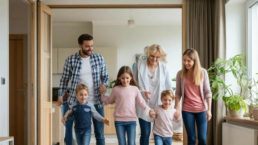 Госжилфонд в 2025 году обеспечит жильём 27 многодетных семей Татарстана