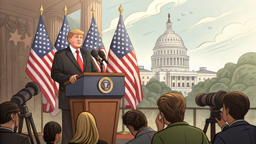 Трамп: США продолжат сообщать партнёрам о новых импортных пошлинах