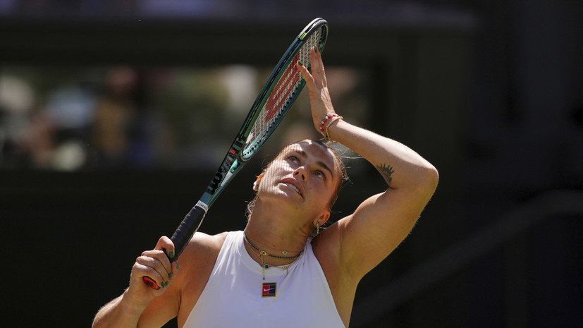 Соболенко стала первой полуфиналисткой Уимблдона