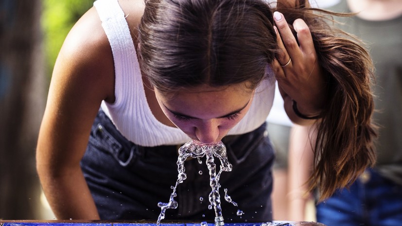 В парках Подмосковья появились питьевые фонтанчики с очищенной водой