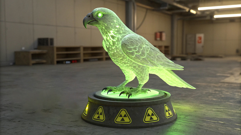 В посылке из Германии нашли радиоактивную фигурку попугая