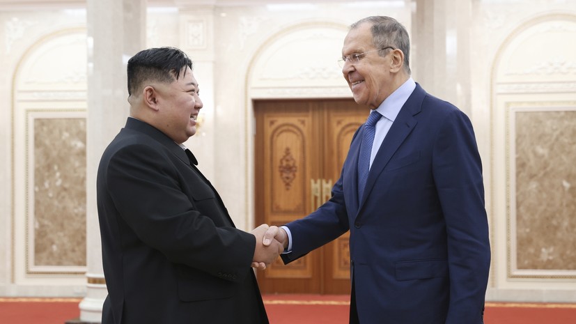 Песков: Лавров передаст Ким Чен Ыну послание от Путина во время визита в КНДР