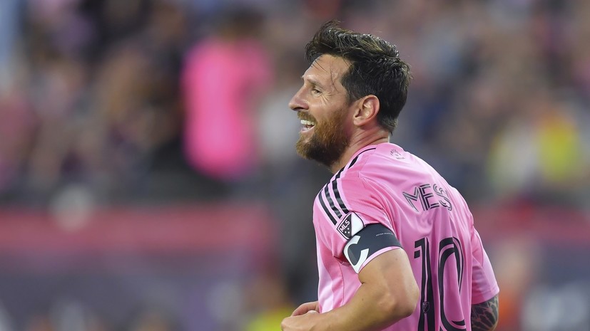 Дубль Месси помог «Интер Майами» обыграть «Нью-Инглэнд Революшн» в матче MLS