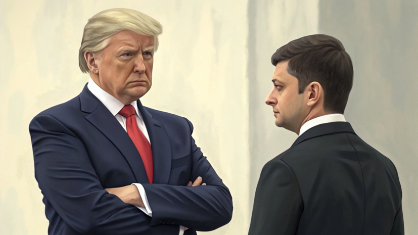 Focus: Трамп готов давить на Зеленского темой военных поставок на Украину