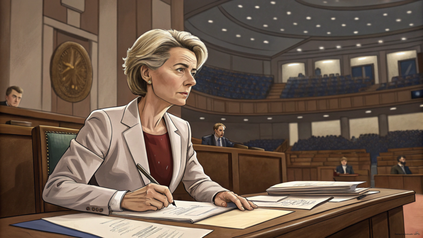 Politico: глава ЕК должна быть готова к новым голосованиям по вотуму недоверия