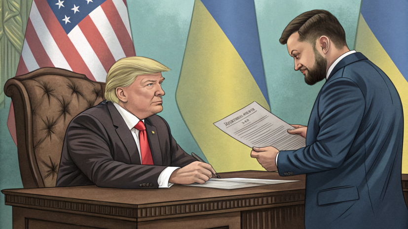 WP: Трамп согласился передать Киеву часть оружия из списка Зеленского