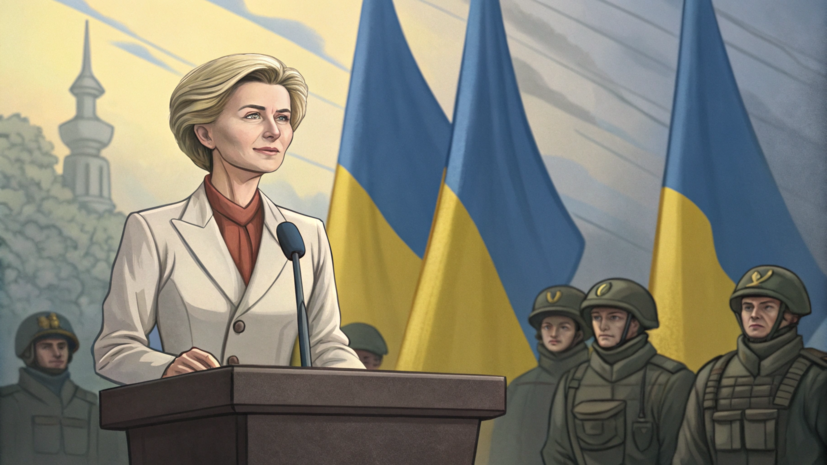 Глава ЕК объявила о создании Европейского фонда реконструкции Украины