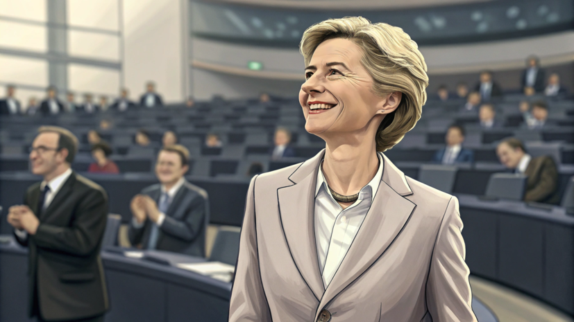 ЕП отклонил вотум недоверия главе ЕК Урсуле фон дер Ляйен