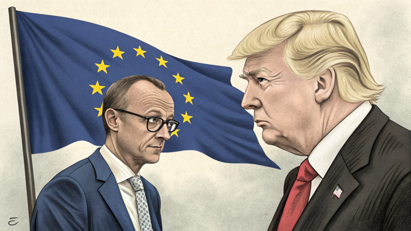 Мерц призвал Трампа «оставаться с европейцами»